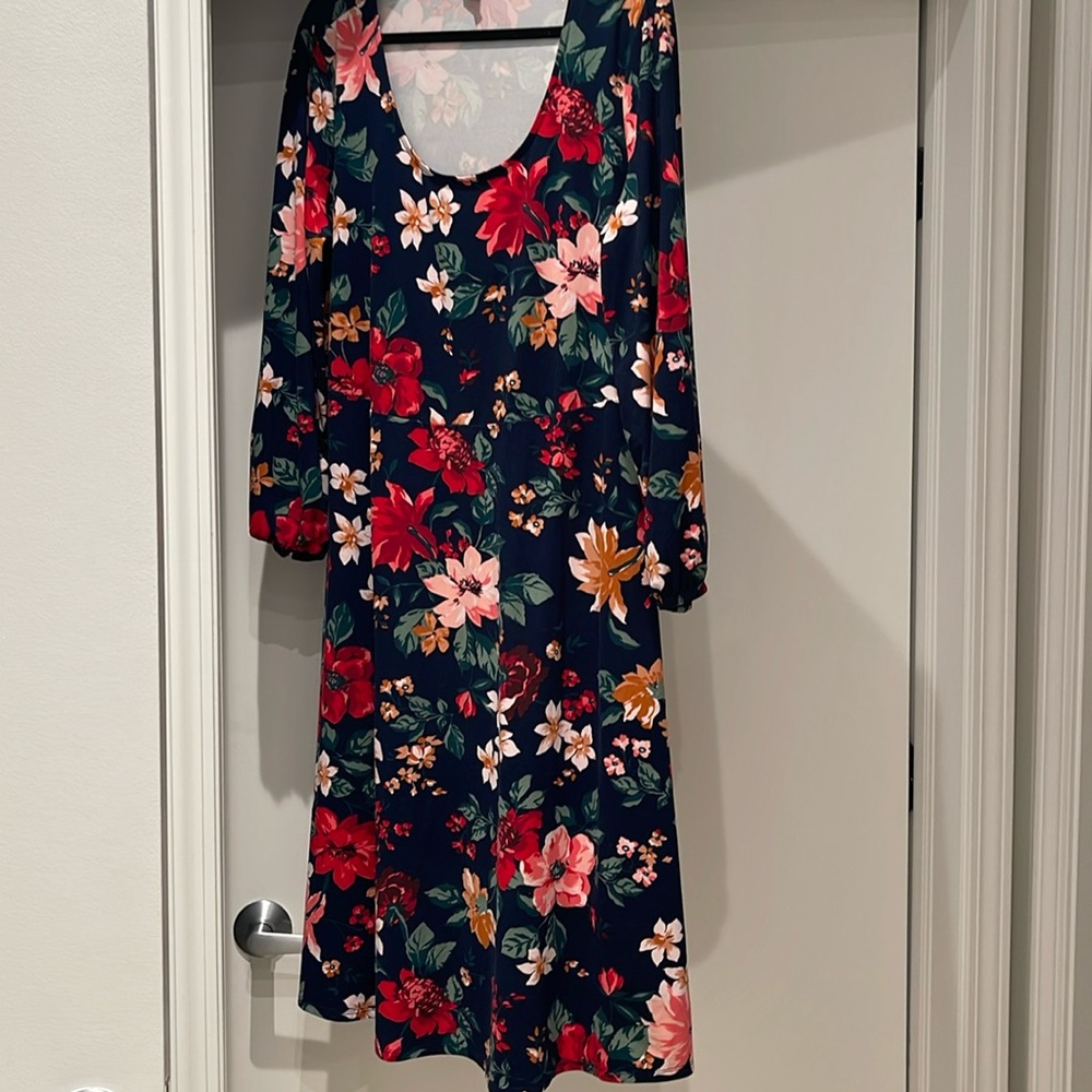 Old Navy floral print dress size 1X